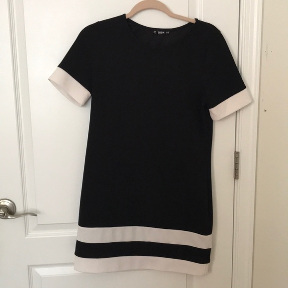 SHEIN Dresses & Skirts - Cute black and white dress.